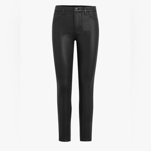 JOE’S JEANS Real Leather The Charlie high rise, skinny ankle pant